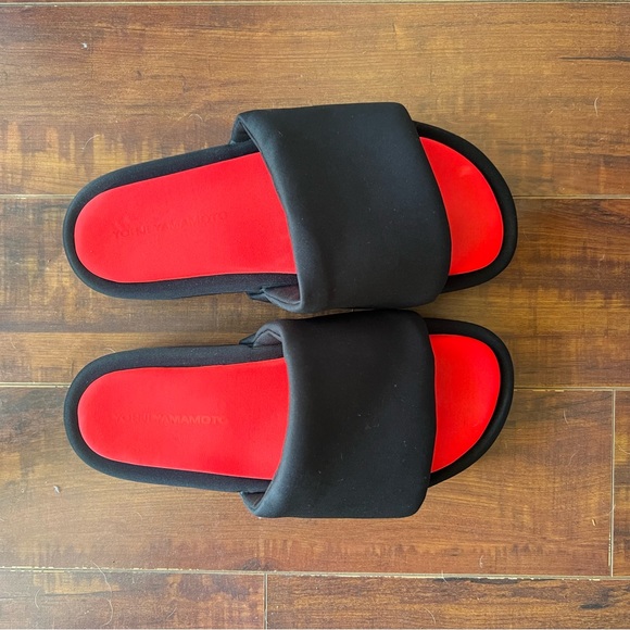 Y-3 Yohji Yamamoto Black Neoprene Platform Slides US Size 8 Brand New - Picture 5 of 9